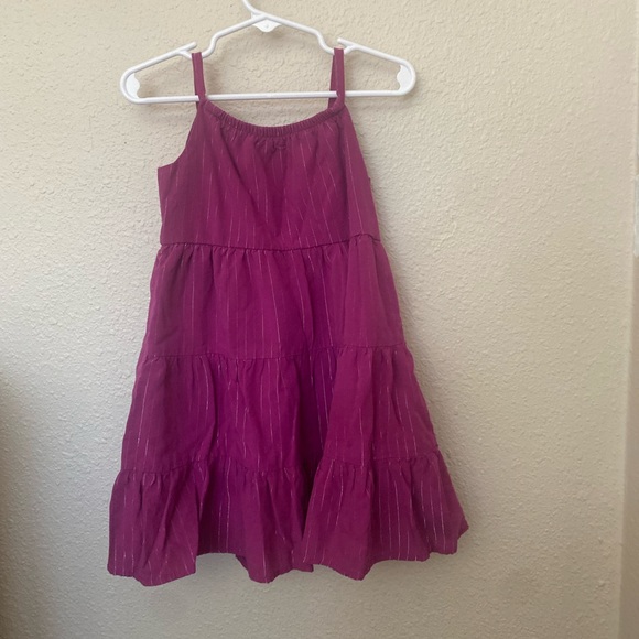 3T toddler girls magenta play dress. Sundress - Picture 2 of 4